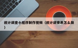 丰城统计调查小程序制作视频（统计调查表怎么做）